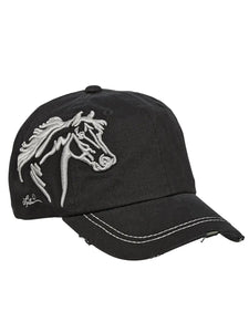 AWST 3D Horse Head Hat Black