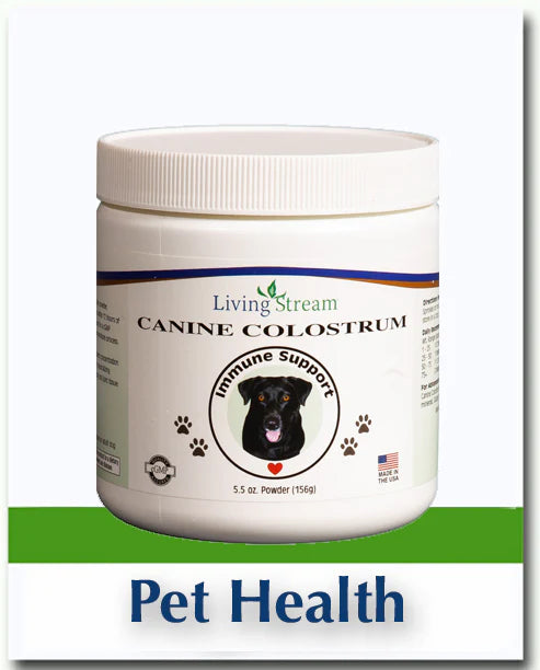 Living Stream Canine Colostrum 5.5 oz Powder Boca Delray Miami 