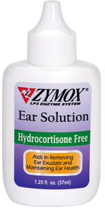ZYMOX Enzymatic Ear Solution Hydrocortisone Free, Authentic Product Made in the USA