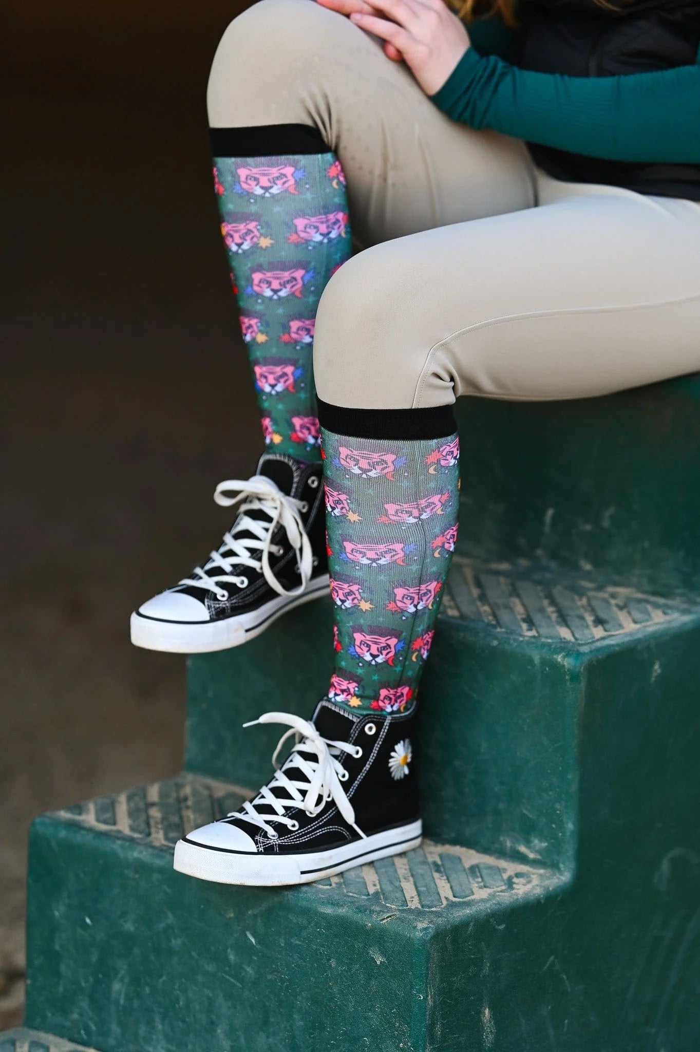 Dreamers & Schemers Boot Socks for Awesome Equestrians Kids/Adults