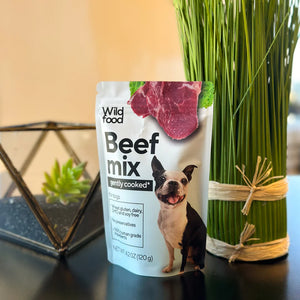 Wild Food For Pets Gently Cooked Beef Mix Food for Dogs