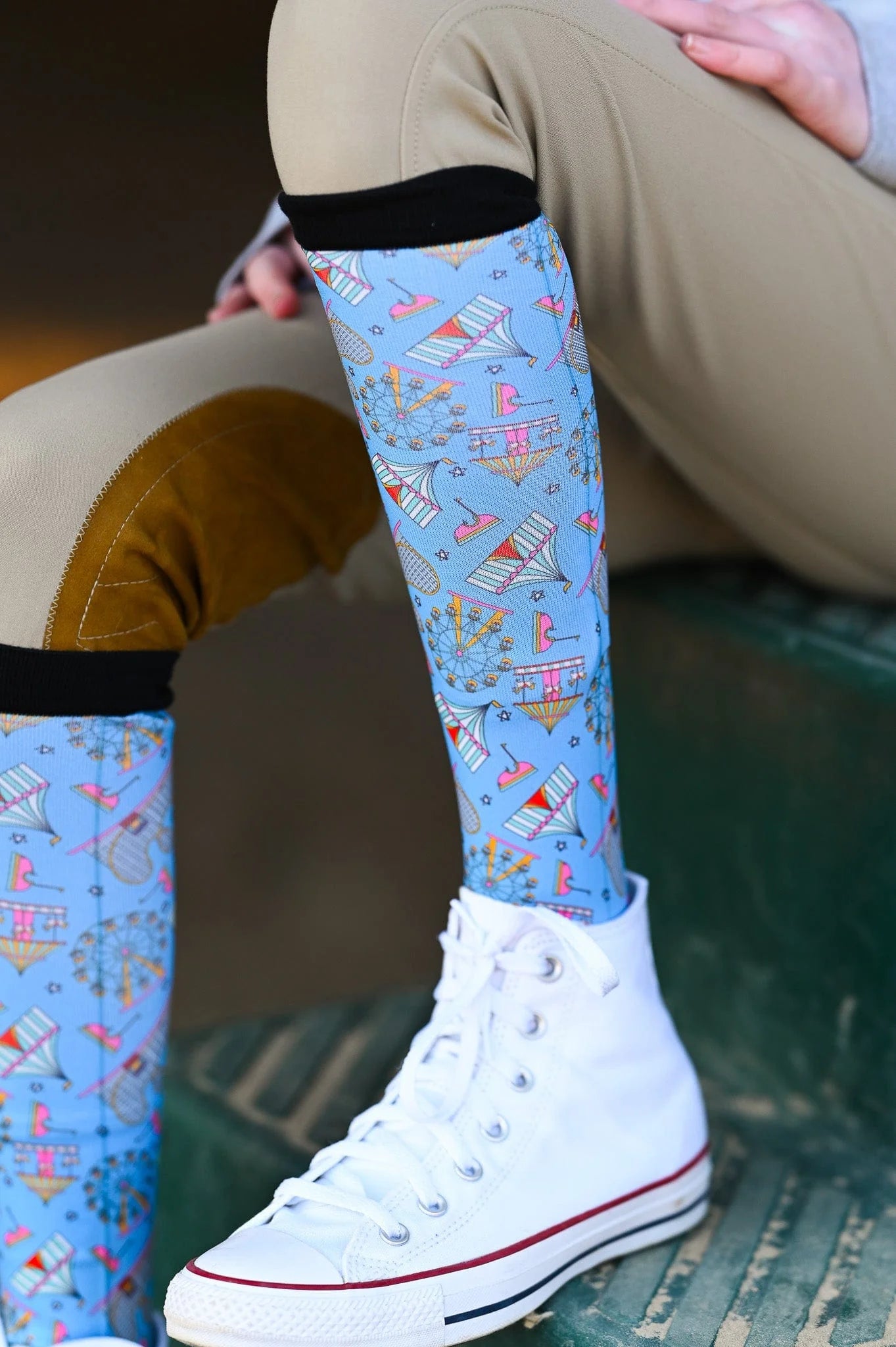 Dreamers & Schemers Boot Socks for Awesome Equestrians Kids/Adults
