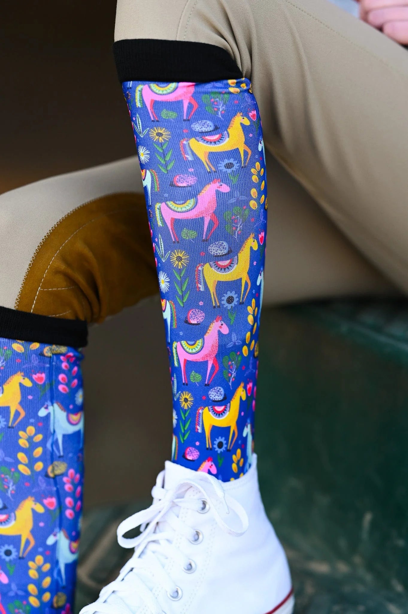 Dreamers & Schemers Boot Socks for Awesome Equestrians Kids/Adults