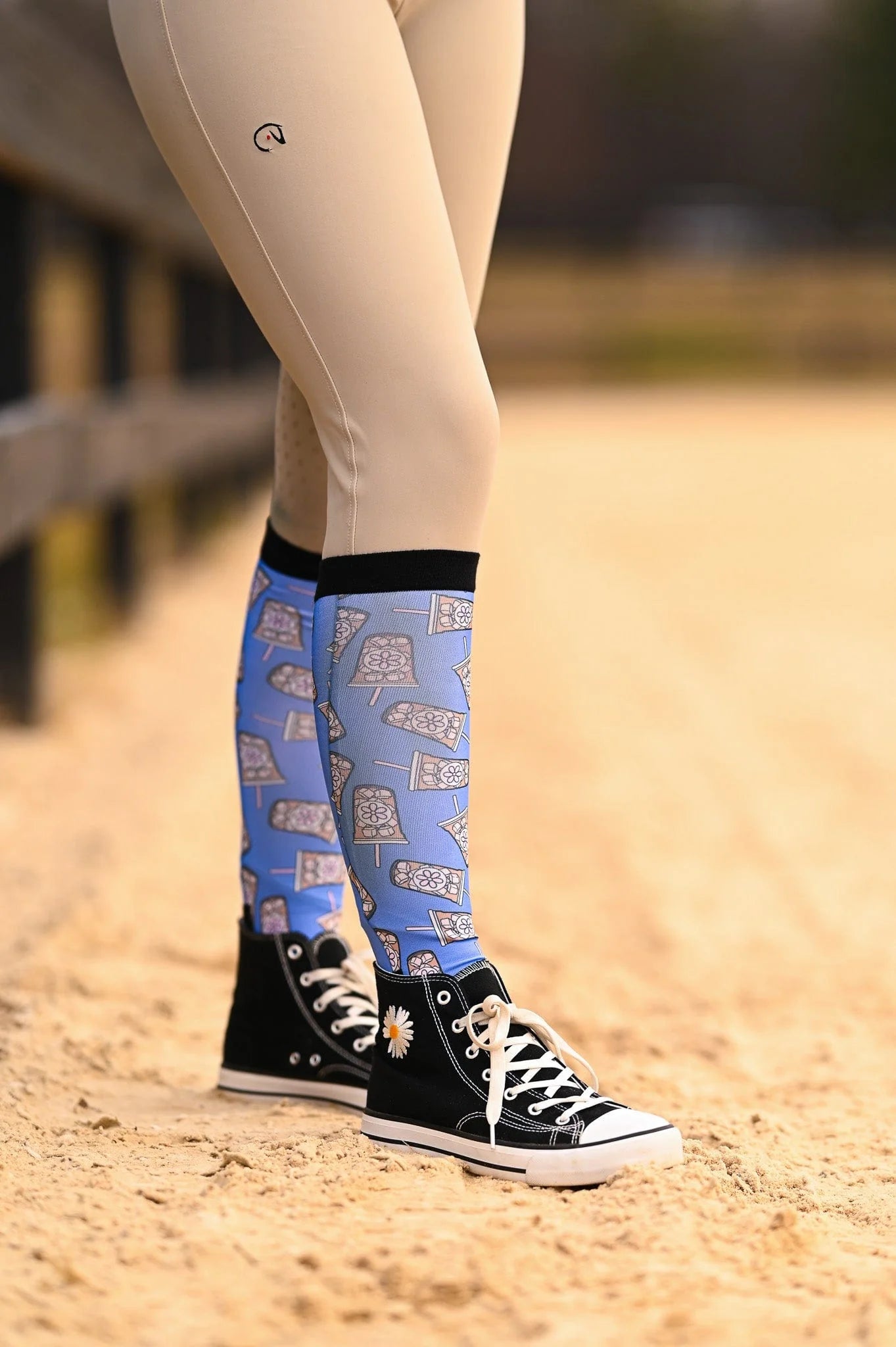 Dreamers & Schemers Boot Socks for Awesome Equestrians Kids/Adults