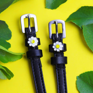MaryJane Leather Spur Straps