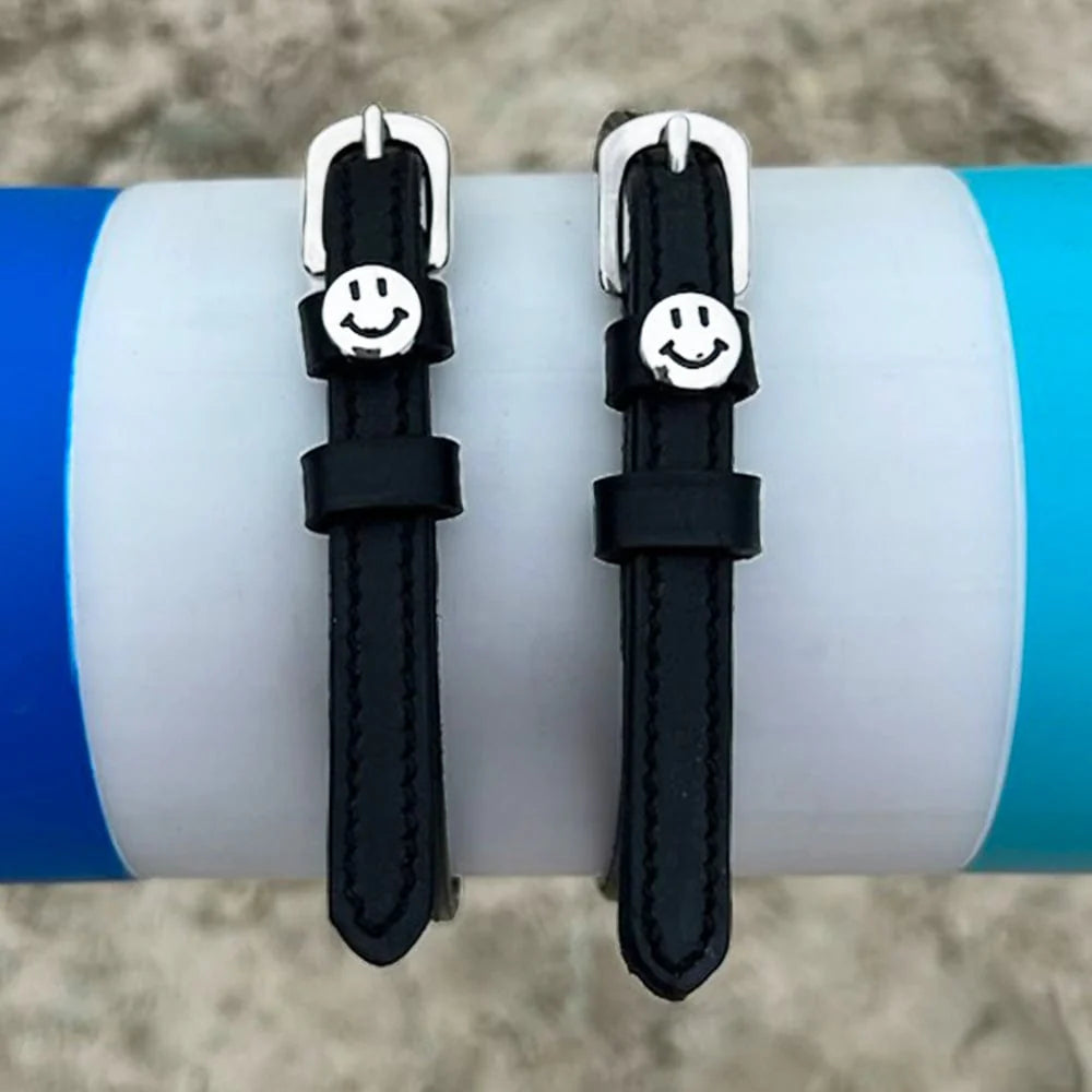 MaryJane Leather Spur Straps