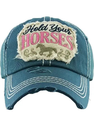 AWST Blue Hold Your Horses Hat
