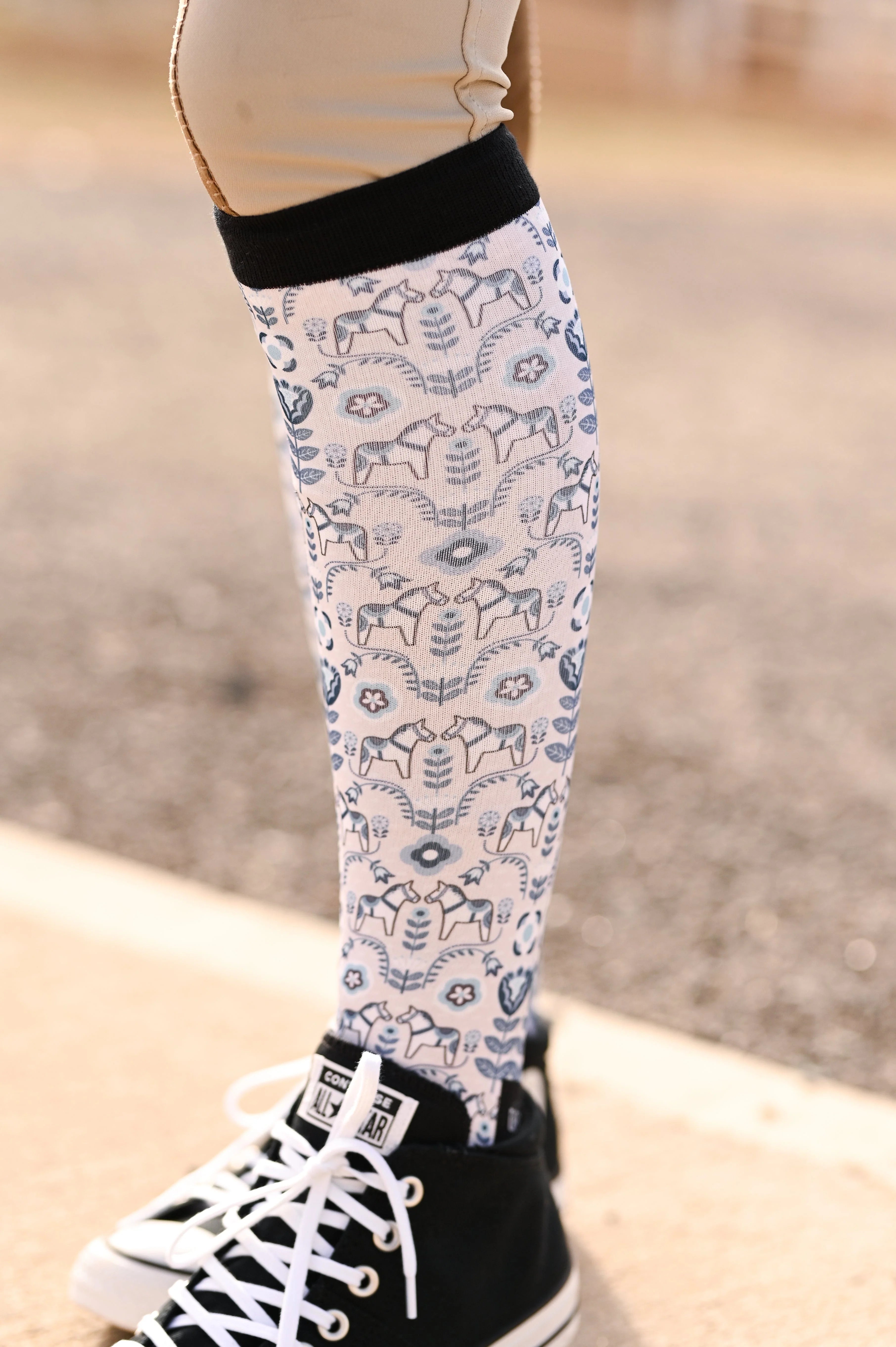 Dreamers & Schemers Boot Socks for Awesome Equestrians Kids/Adults
