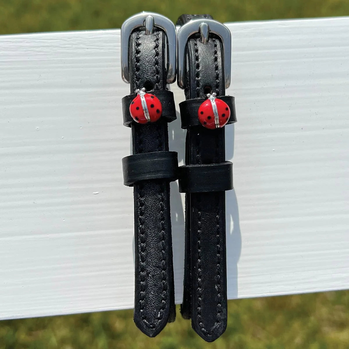 MaryJane Leather Spur Straps