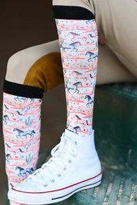 Dreamers & Schemers Boot Socks for Awesome Equestrians Kids/Adults