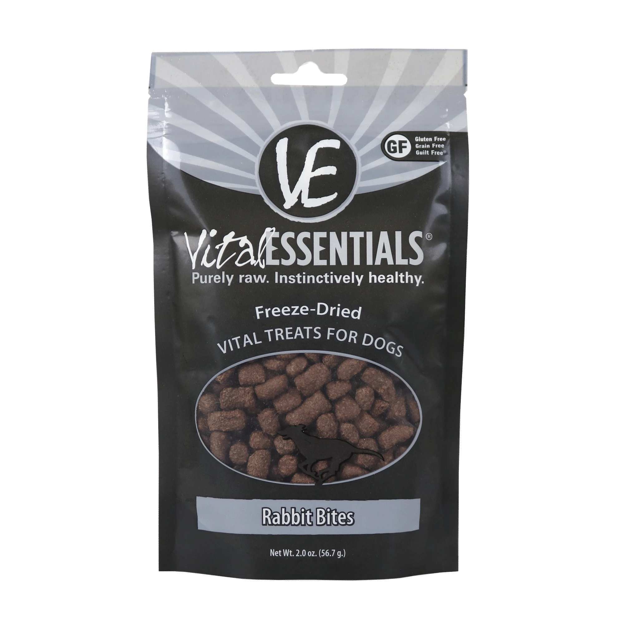 Vital Essentials Freeze Dried Rabbit Bites 2 Oz
