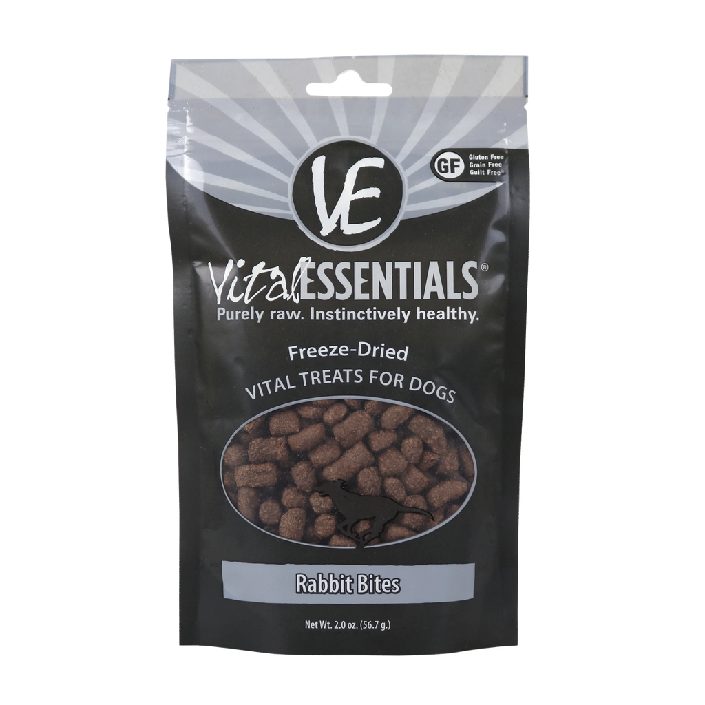 Vital Essentials Freeze Dried Rabbit Bites 2 Oz