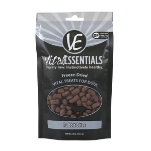 Vital Essentials Freeze Dried Rabbit Bites 2 Oz