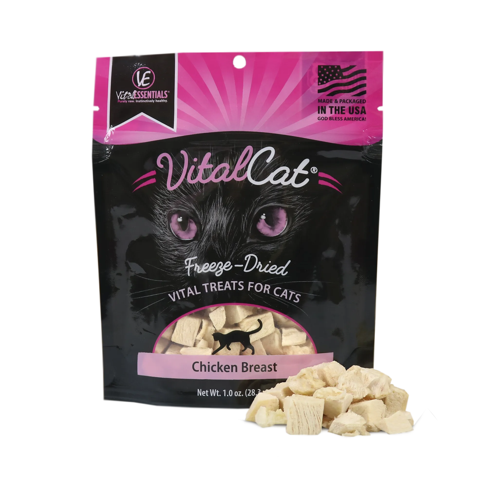 Vital Cat Freeze Dried Chicken Breast 1 Oz