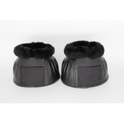TuffRider ESD Ribbed Bell Boots with Hook and Loop Tape, Fleece & Side Strips