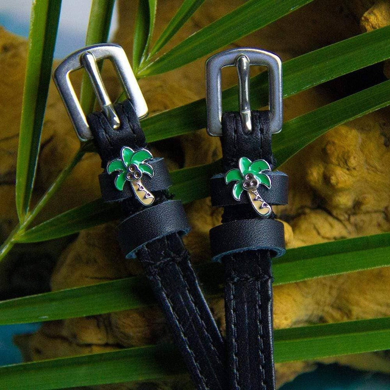 MaryJane Leather Spur Straps