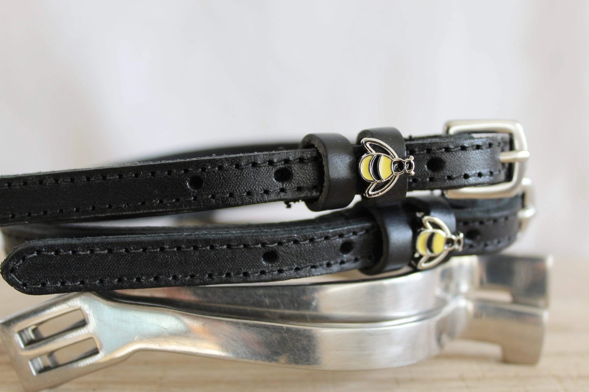 MaryJane Leather Spur Straps