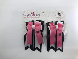 Pony Tail Bows Horse Show Bows for Girls