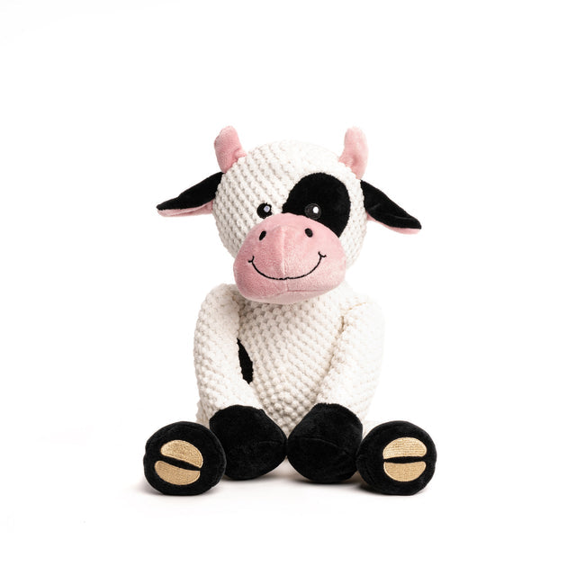 Fab Dog Floppy Cow Dog Toy Plush