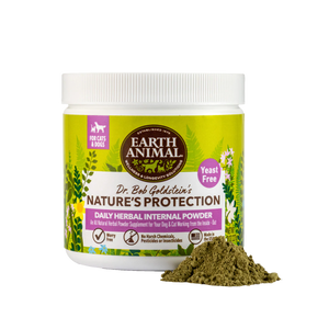 Nature's Protection™ Flea & Tick Daily Herbal Internal Powder - Yeast Free