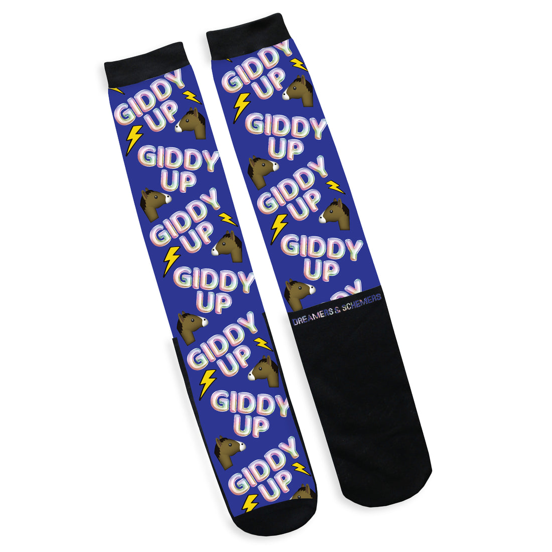 Dreamers & Schemers Boot Socks for Awesome Equestrians Kids/Adults