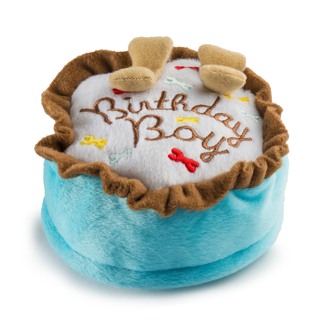 Plush Dog Birthday Box Birthday Cake Plush Toy Mini