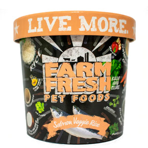 Farm Fresh Pet Foods Salmon Veggie Rice IN STORE or LOCAL DELIVERY