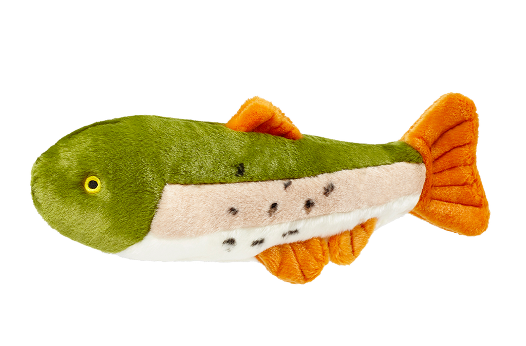 Ruby the Rainbow Trout Plush Toy Delray