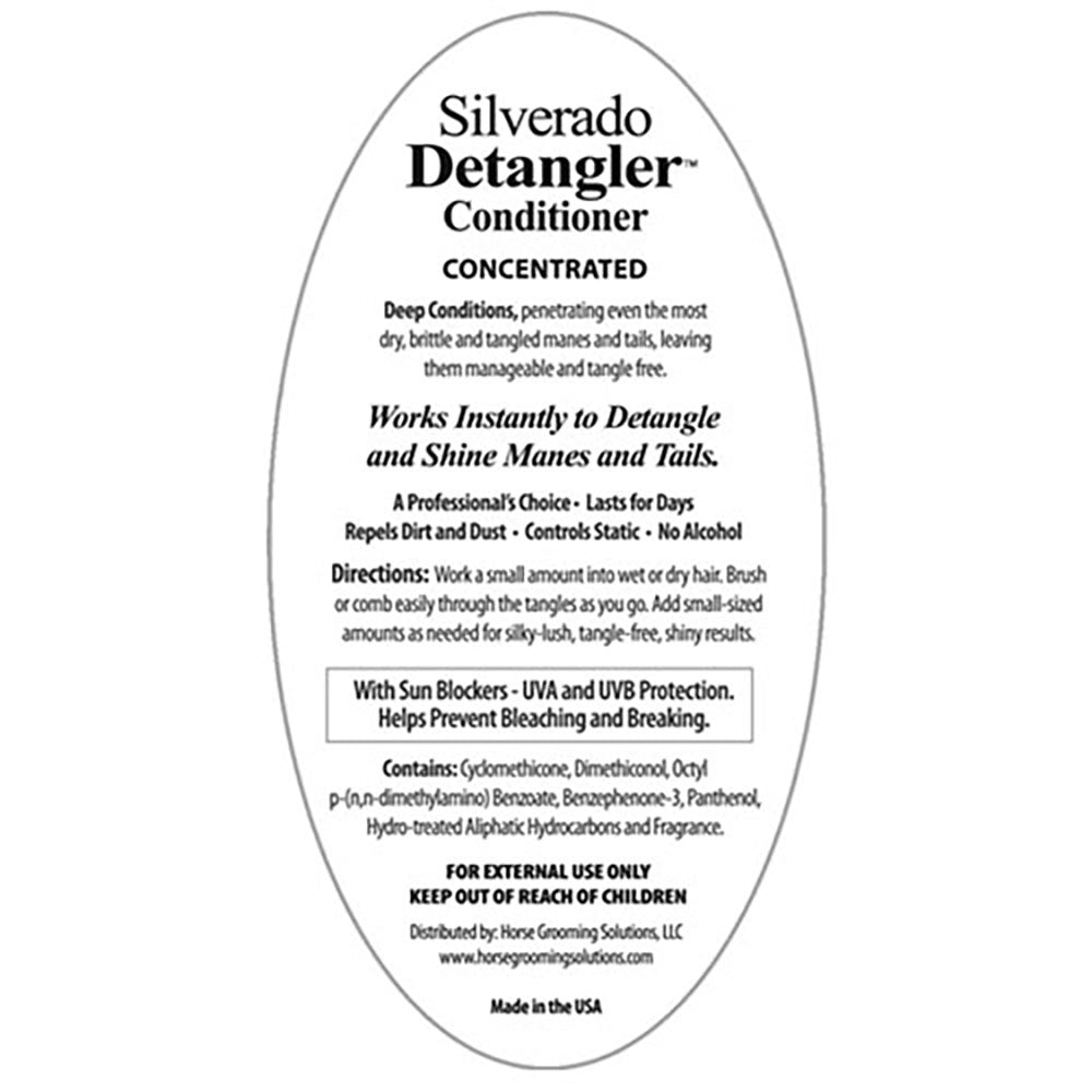 Silverado Detangler Conditioner 8 oz
