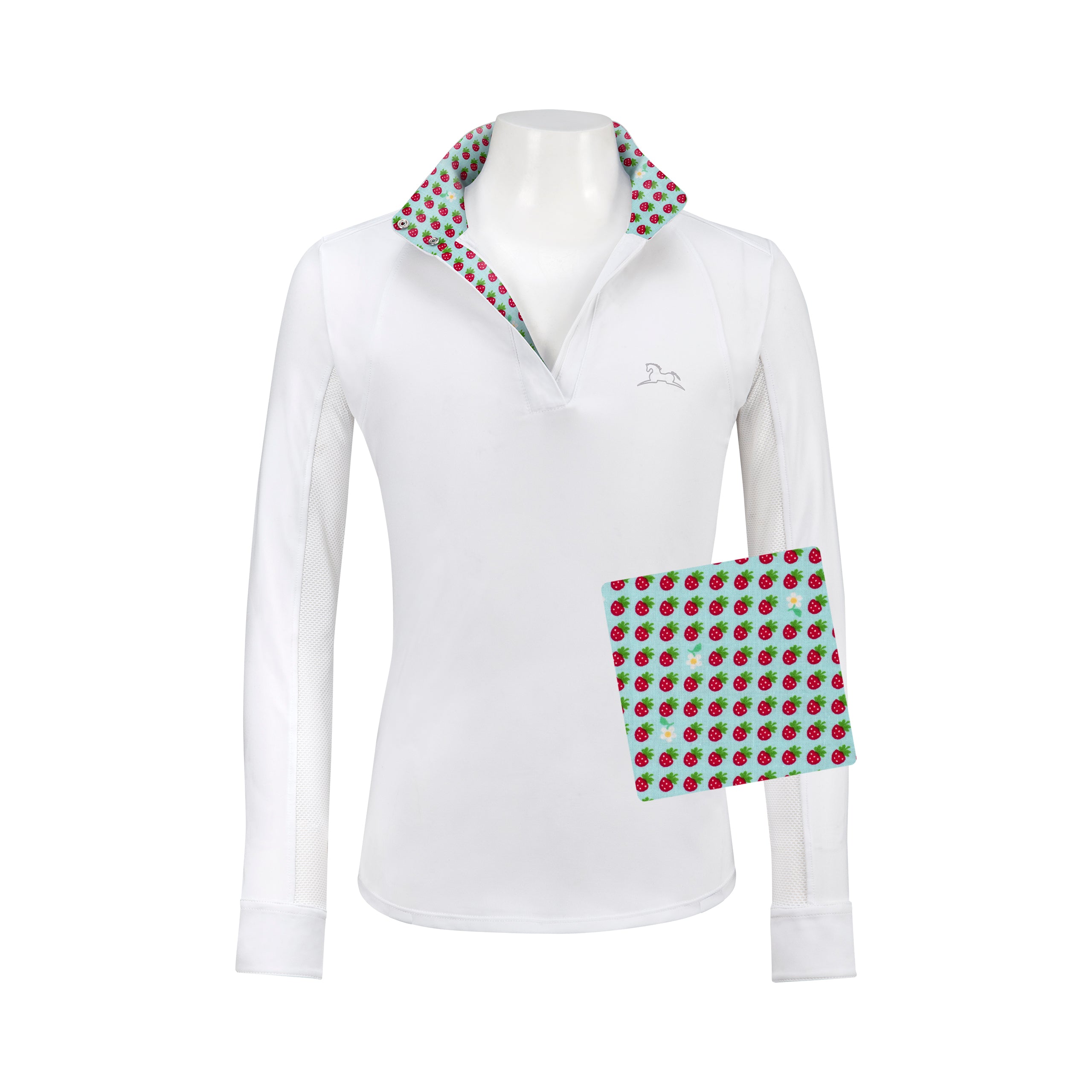 RJ Classics Maddie Jr. Long Sleeve Show Shirt Girls Delray