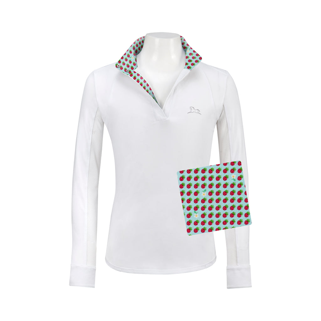 RJ Classics Maddie Jr. Long Sleeve Show Shirt Girls Delray