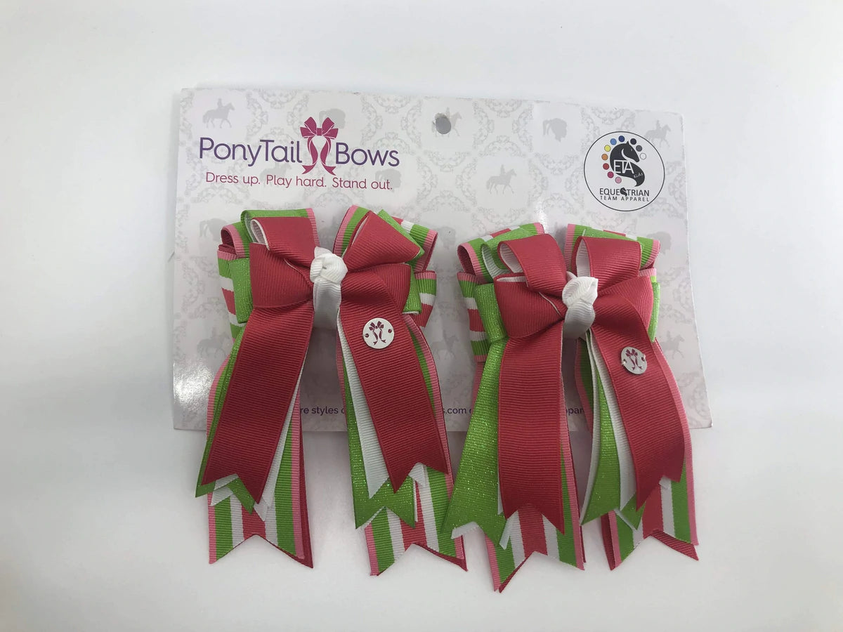 Pony Tail Bows Horse Show Bows for Girls
