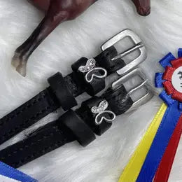 MaryJane Leather Spur Straps