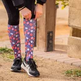 Dreamers & Schemers Boot Socks for Awesome Equestrians Kids/Adults