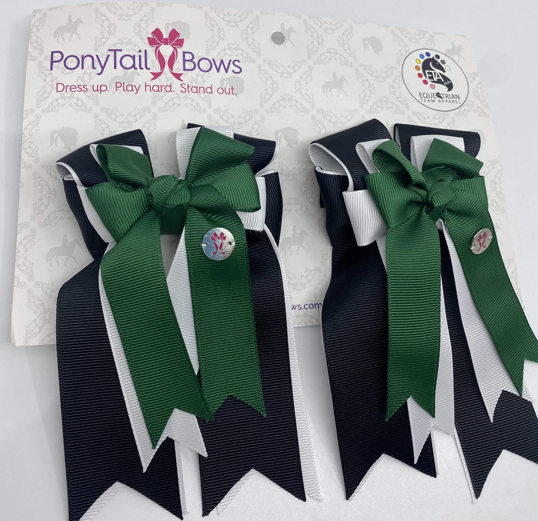 Pony Tail Bows Horse Show Bows for Girls