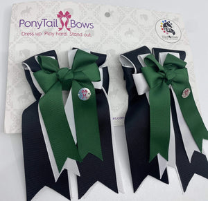 Pony Tail Bows Horse Show Bows for Girls