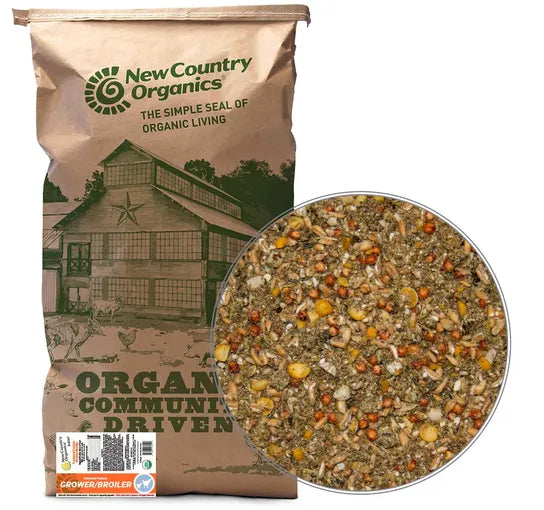 New Country Organics Pastured Perfect Grower/Broiler Feed, 40 lb Boca Raton Delray Beach Wellington Lake Worth 