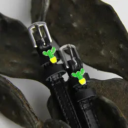MaryJane Leather Spur Straps