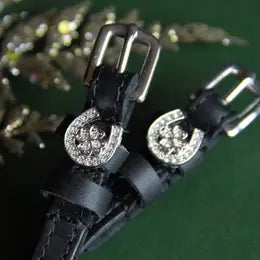 MaryJane Leather Spur Straps