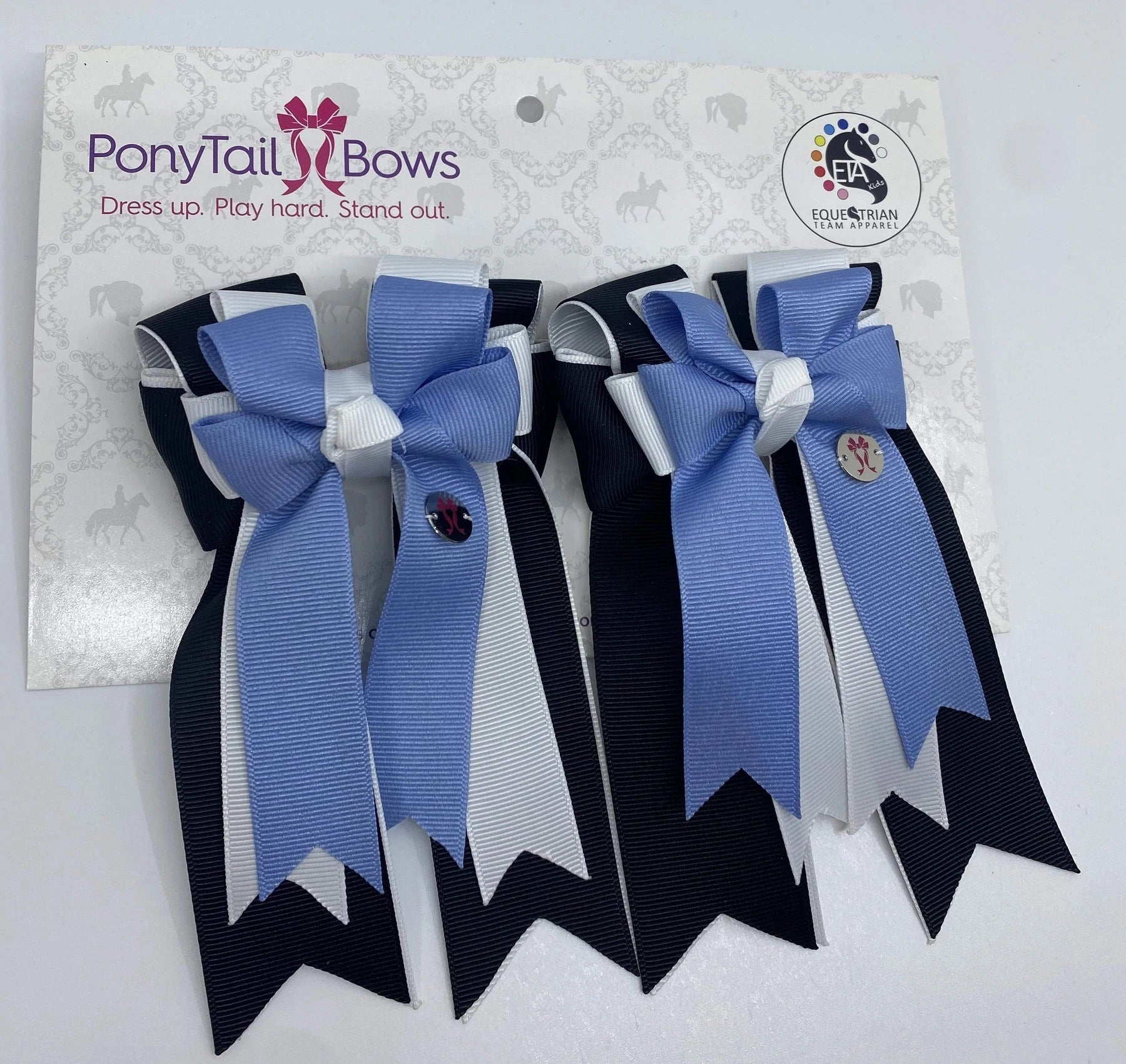 Pony Tail Bows Horse Show Bows for Girls