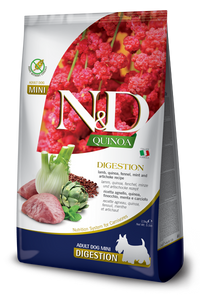 Farmina N&D Quinoa Grain Free Dog Weight Management Lamb and Broccoli Mini 5.5#