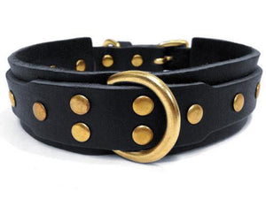 Delray Feed and Supply Equestrian Leather Dog Collar
