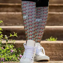 Dreamers & Schemers Boot Socks for Awesome Equestrians Kids/Adults