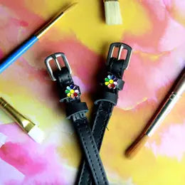 MaryJane Leather Spur Straps