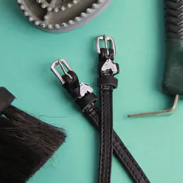 MaryJane Leather Spur Straps