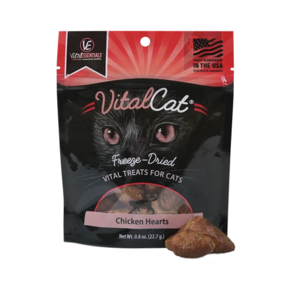 Vital Essentials Cat Treat Chicken Heart
