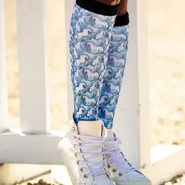 Dreamers & Schemers Boot Socks for Awesome Equestrians Kids/Adults