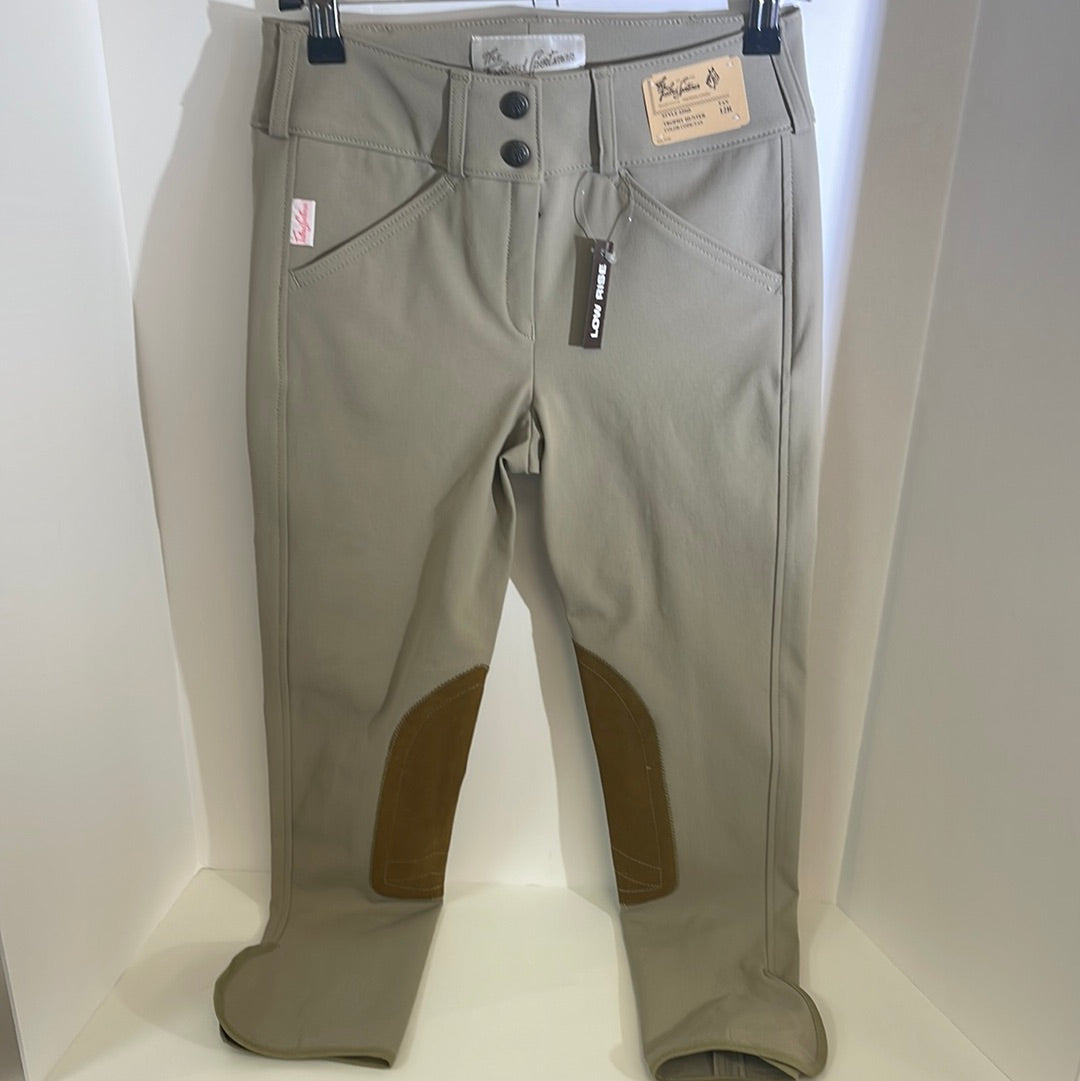 The Tailored Sportsman Girls Trophy Hunter Front Zip Low Rise 3960