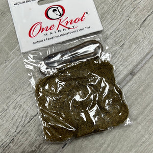 One Knot Hairnet For Helmets Horse Shows