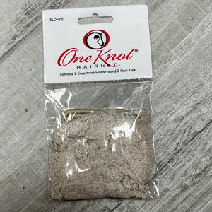 One Knot Hairnet For Helmets Horse Shows